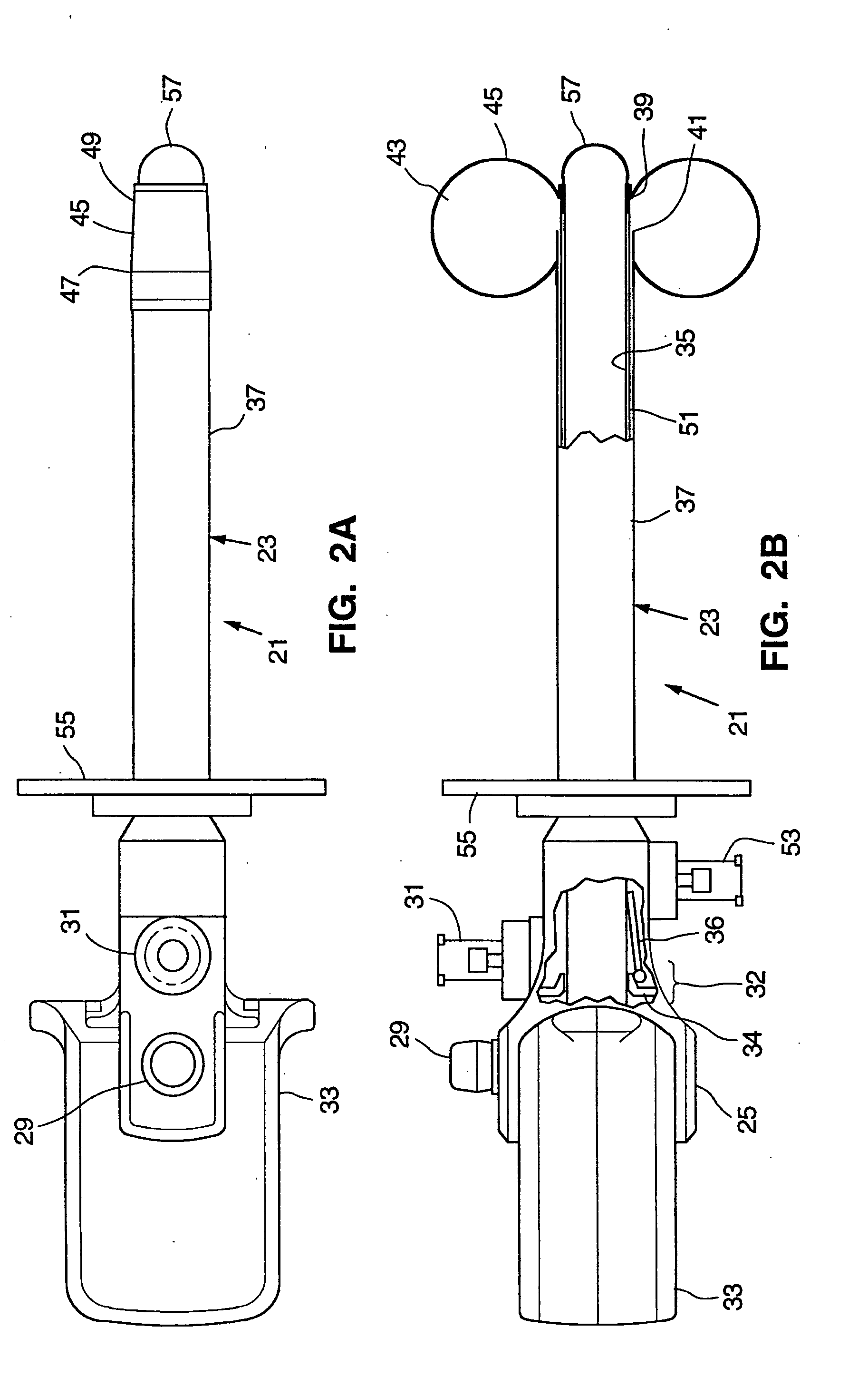 Method and inflatable chamber apparatus for separating layers of tissue