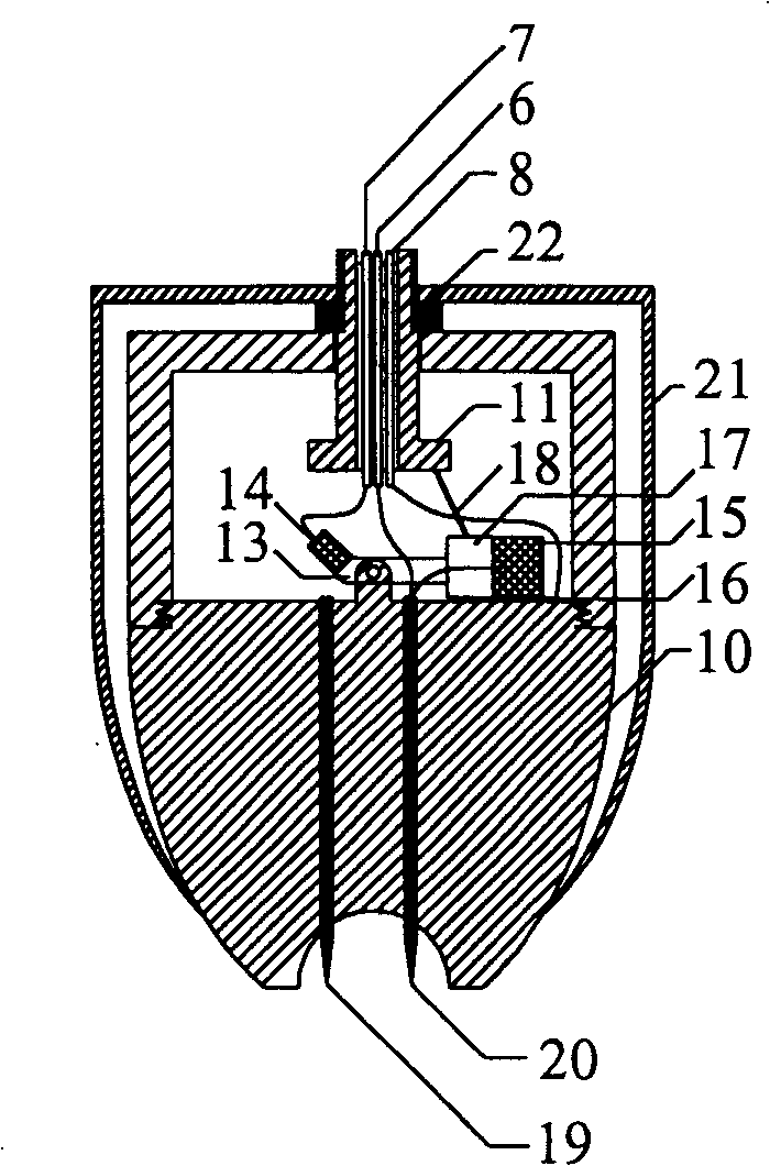 High-precision shipping ballast tank water surface and depth detector