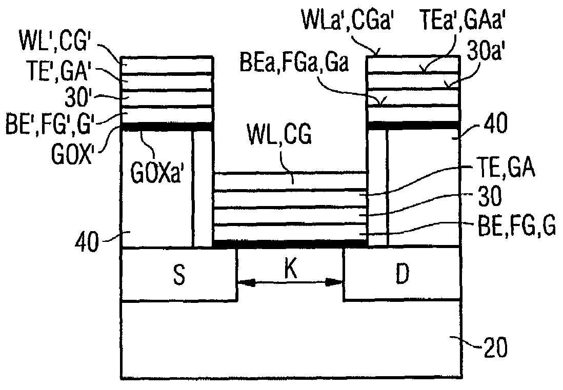 Method for fabricating a semiconductor memory cell