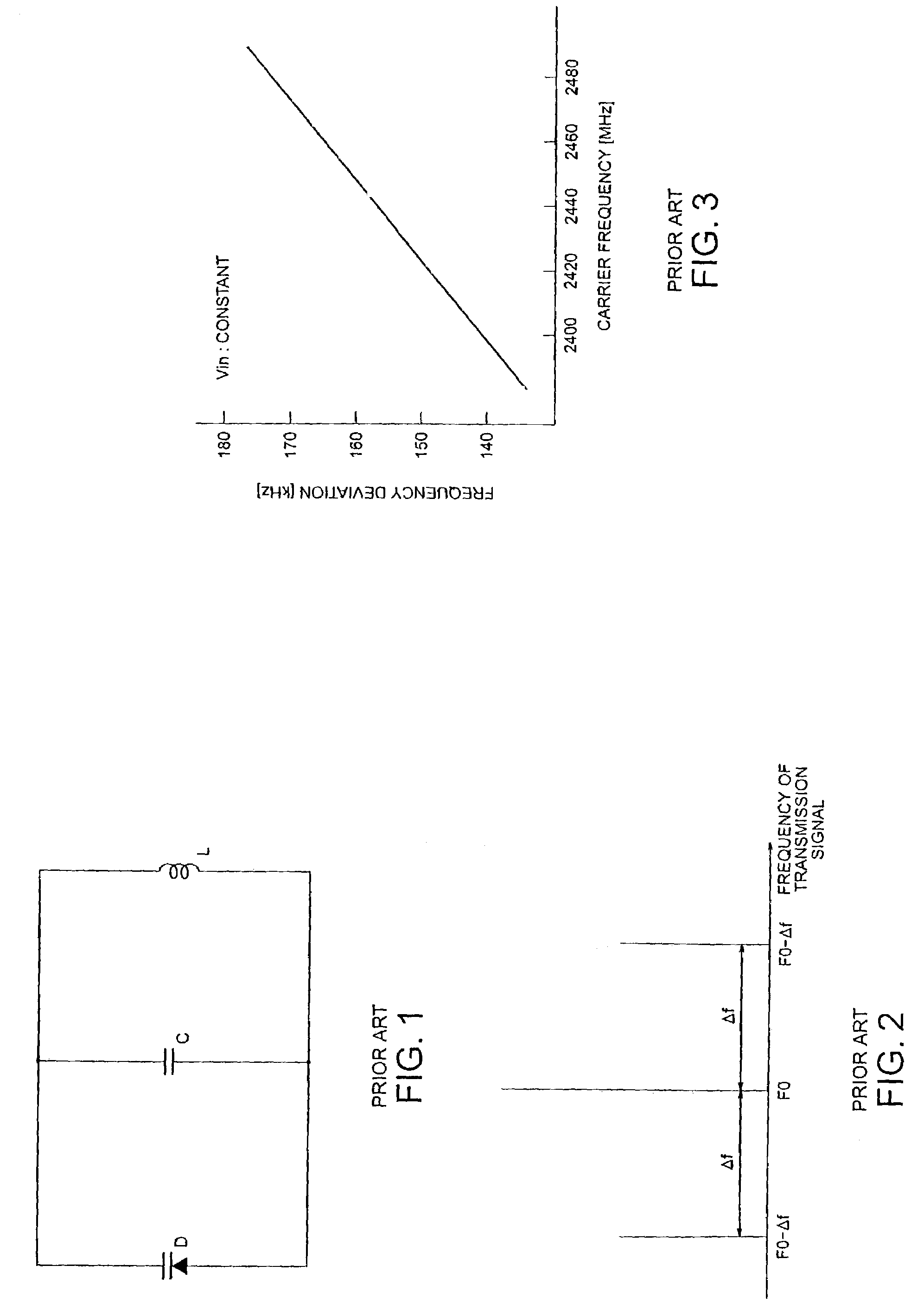 Frequency hopping communication device with simple structure