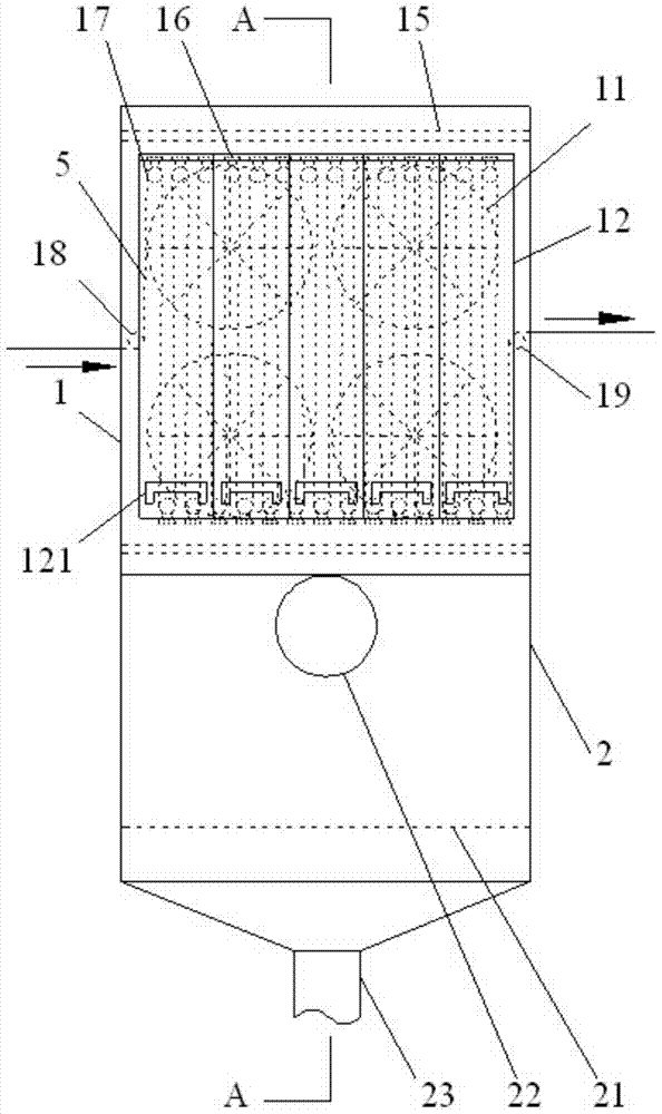 Quick-to-disassemble/assemble type membrane drying device