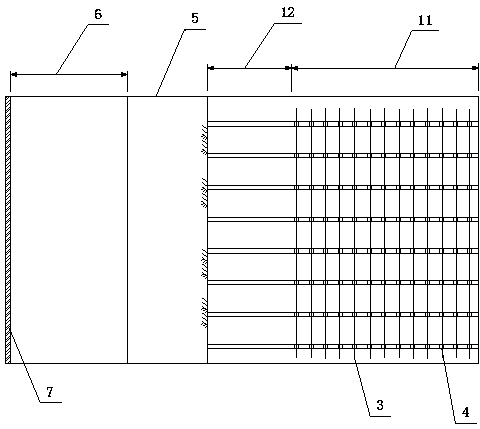 Serration-type steel reinforcement cage machining jig frame and construction method thereof
