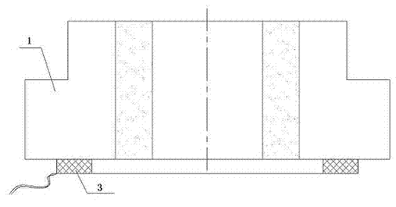 Improved structure of powder metallurgy die