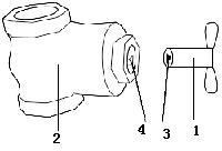 Safe combustible gas valve