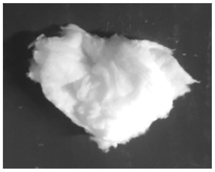 A metal-organic framework-zirconia fiber composite material and its preparation method and application