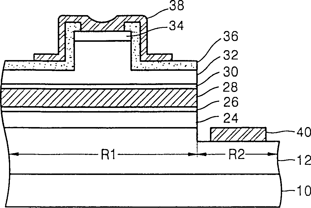 Semiconductor laser diode for controlling width of carrier inner flow path