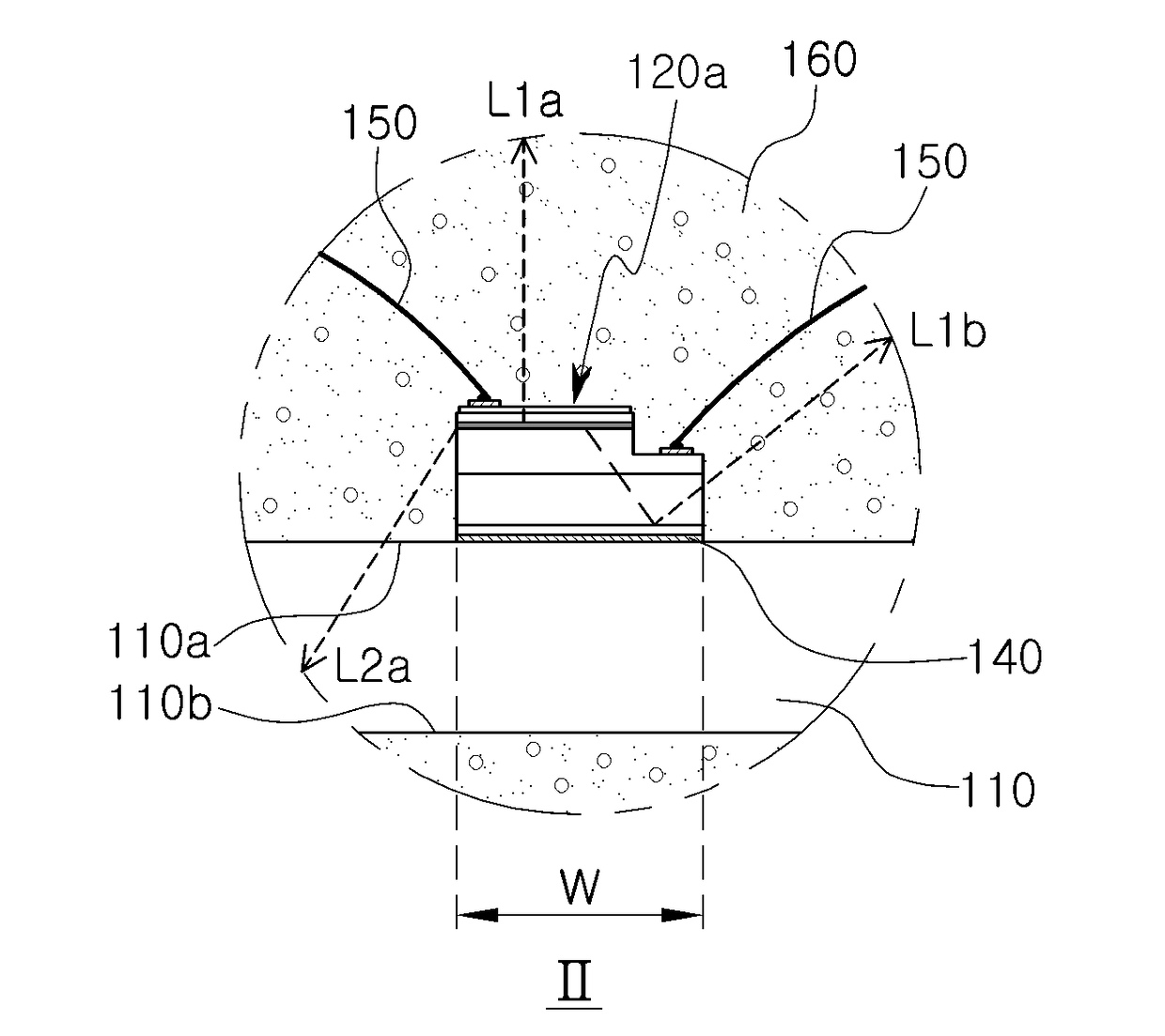 LED device and LED lamp including the same