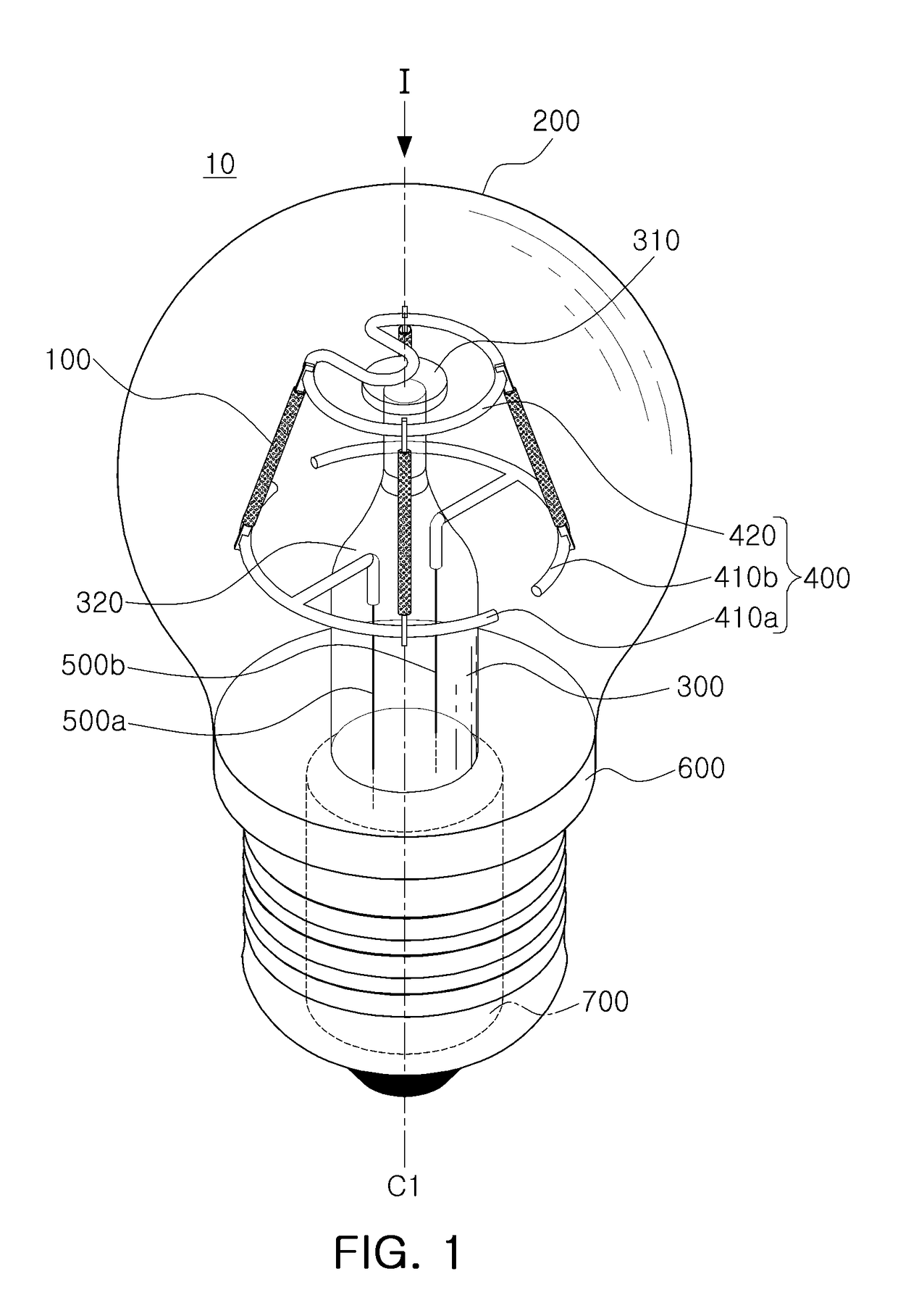 LED device and LED lamp including the same