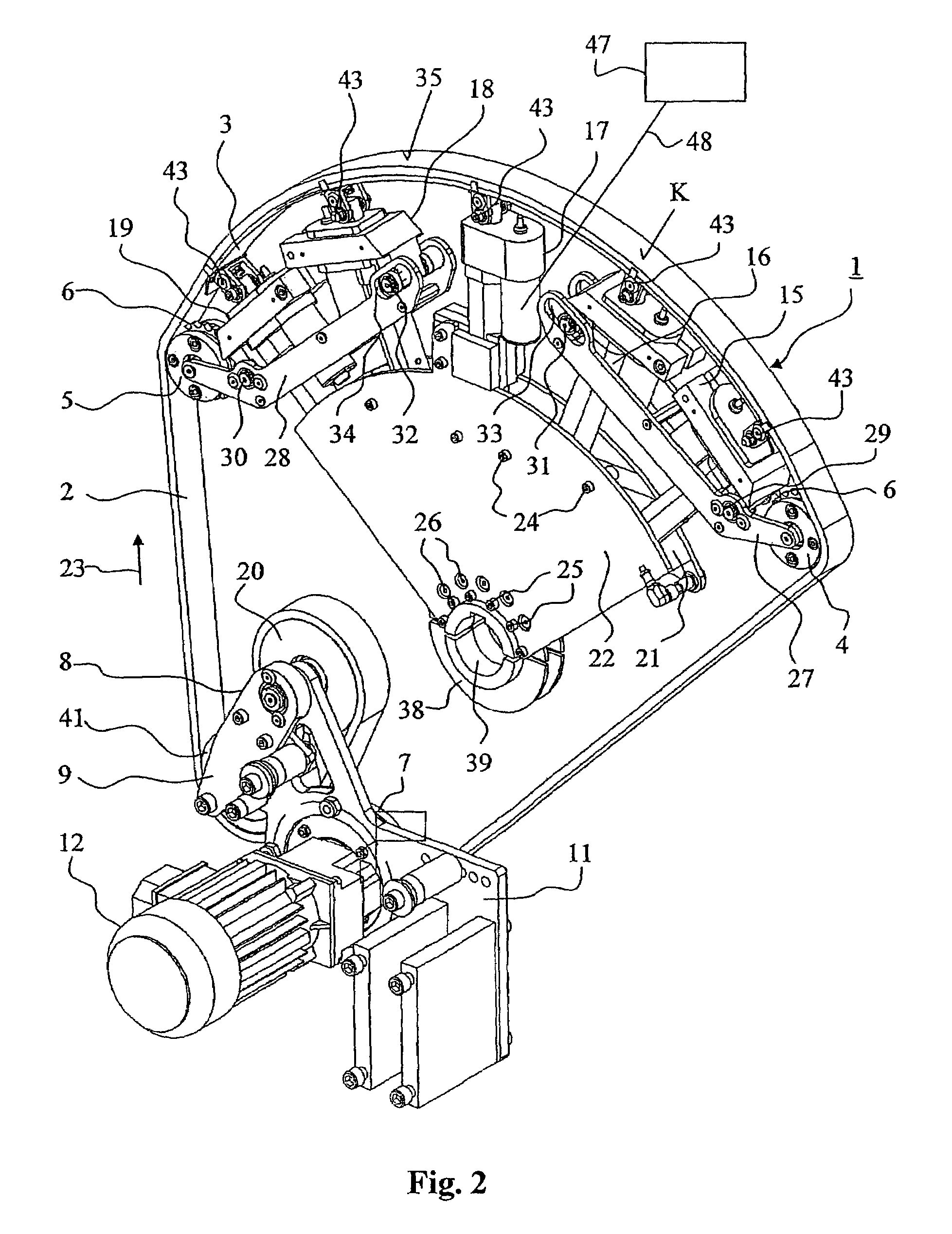 Apparatus for trimming print products