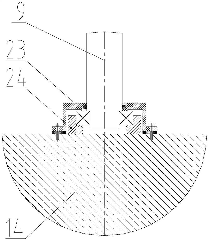 Deep backwashing filter and backwashing method