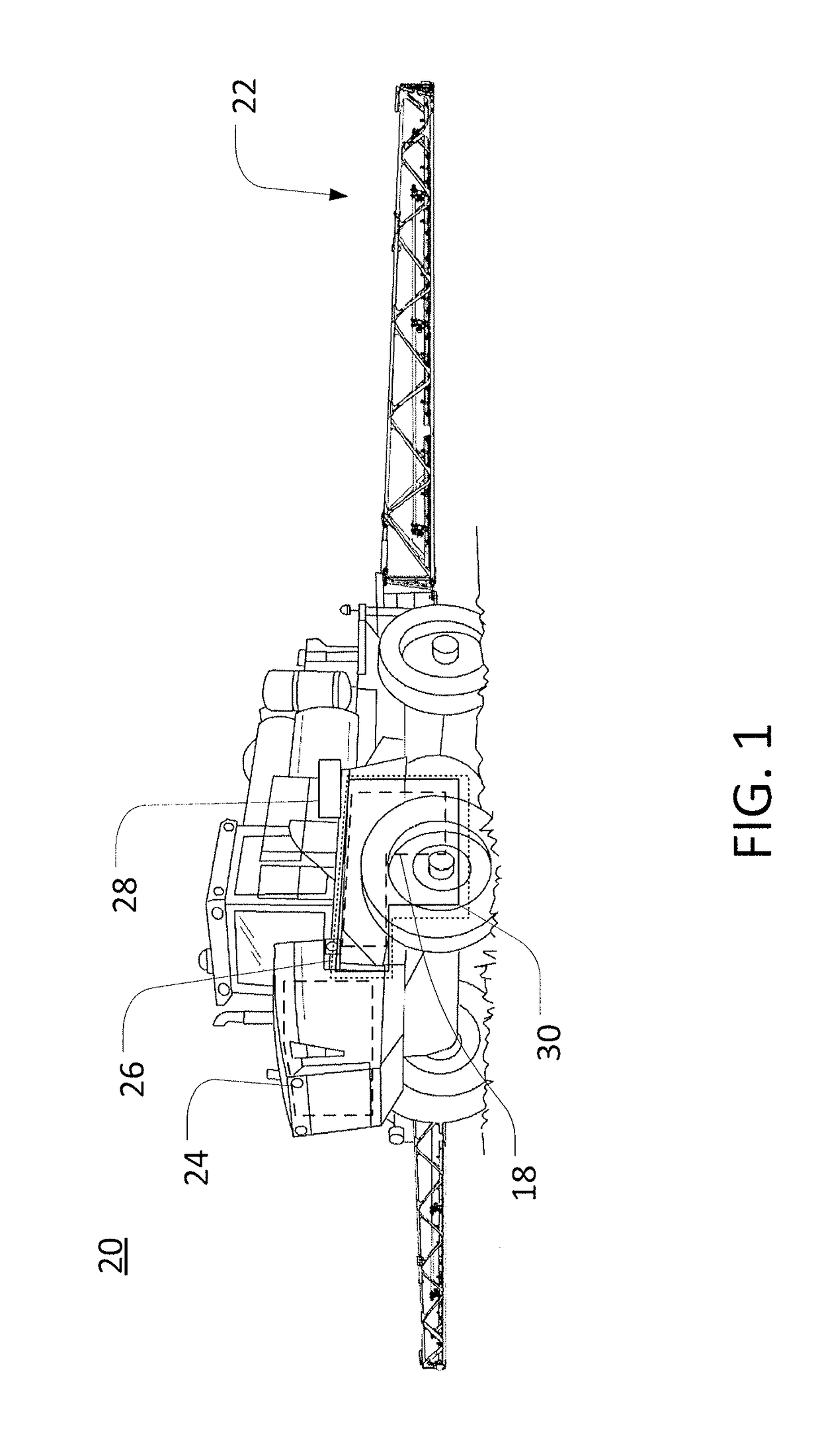 Anti-siphon arrangement for hydraulic systems