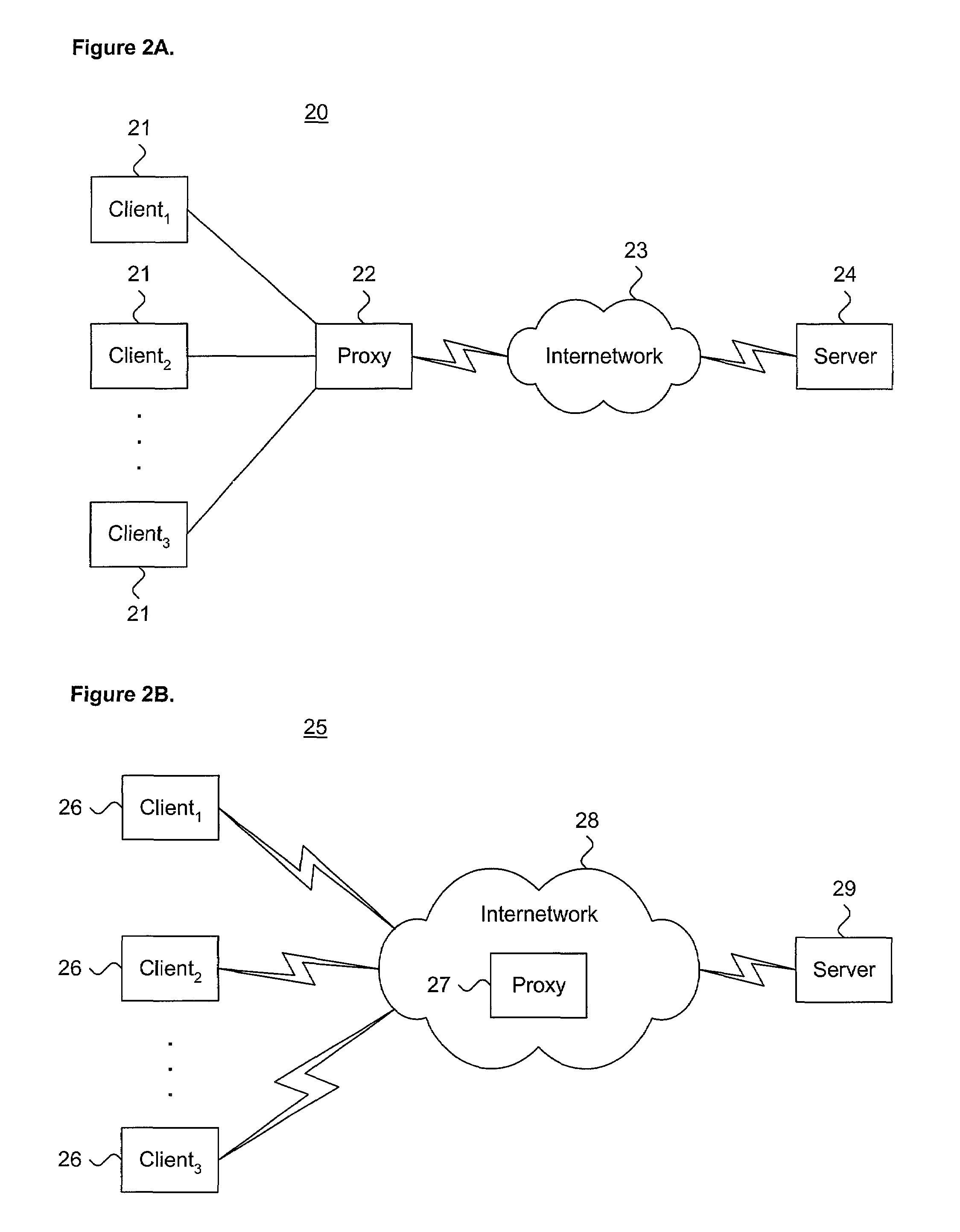 System and method for efficiently forwarding client requests from a proxy server in a TCP/IP computing environment