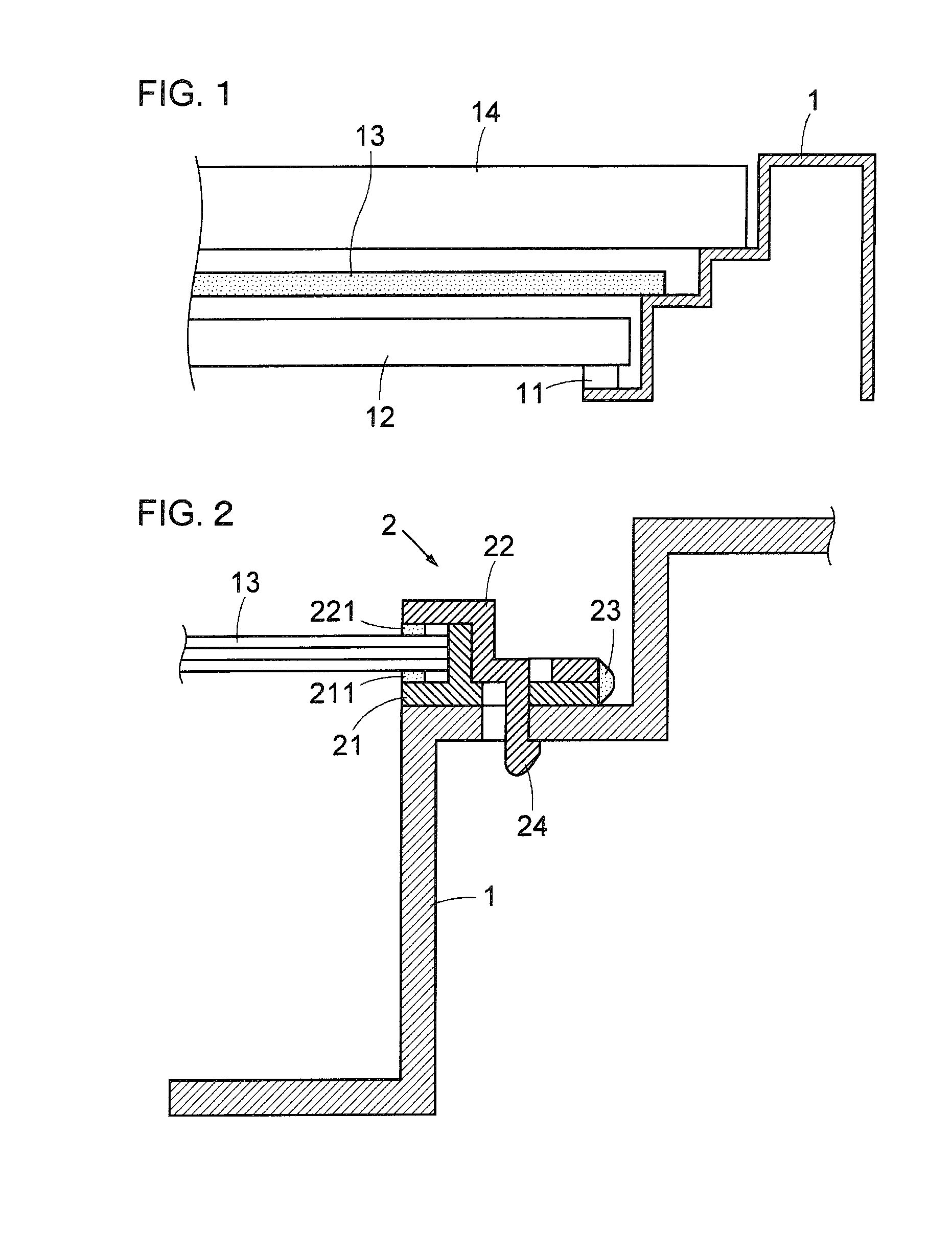 Optical sheet retaining tool and chassis for liquid crystal display device