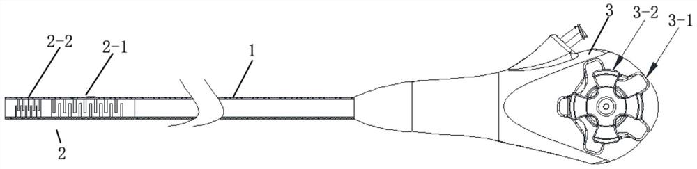 Sheath tube capable of being bent for multiple times