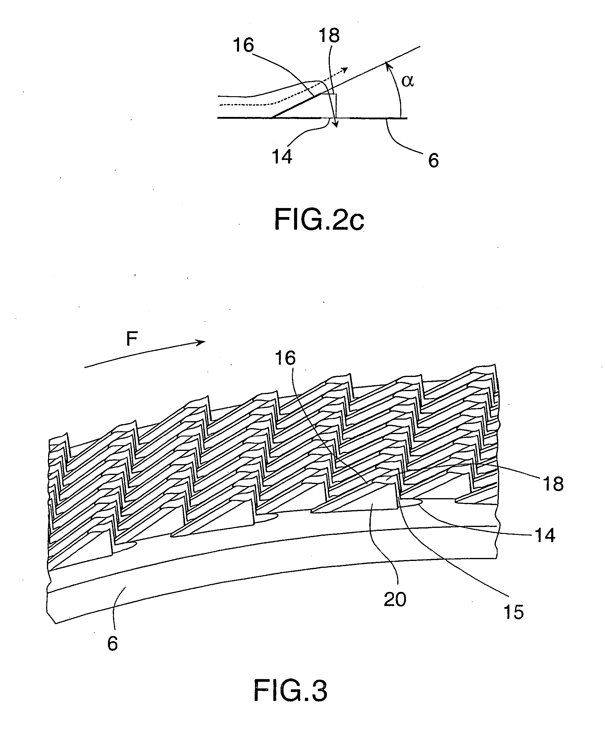 Device for separation of waste in a vacuum cleaner