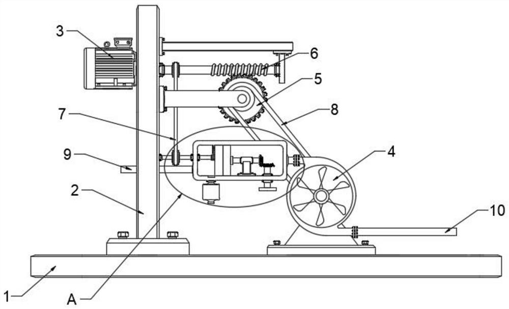 Anti-blocking circulating fresh air system