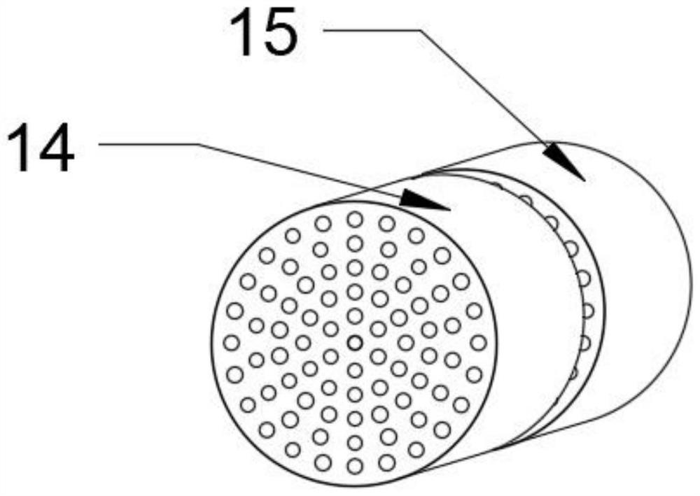 Anti-blocking circulating fresh air system