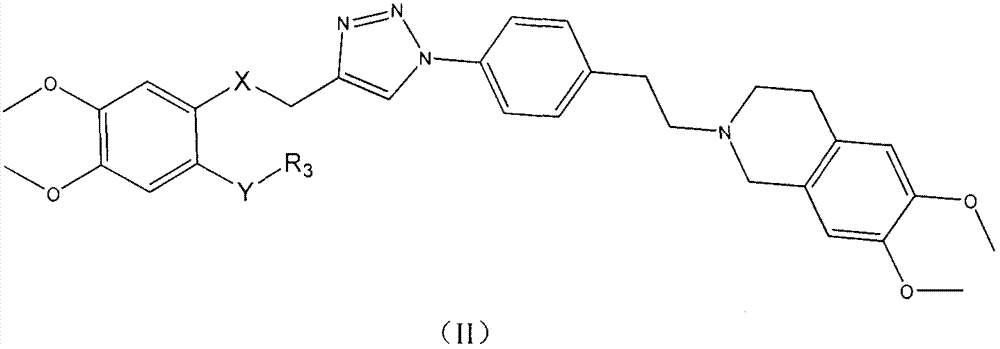 Triazole-N-phenethyl tetrahydronaphthalene isoquinoline compounds and, preparation method and application thereof