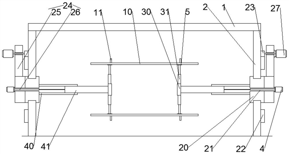 Welding device for stiffening ring of pressure steel pipe