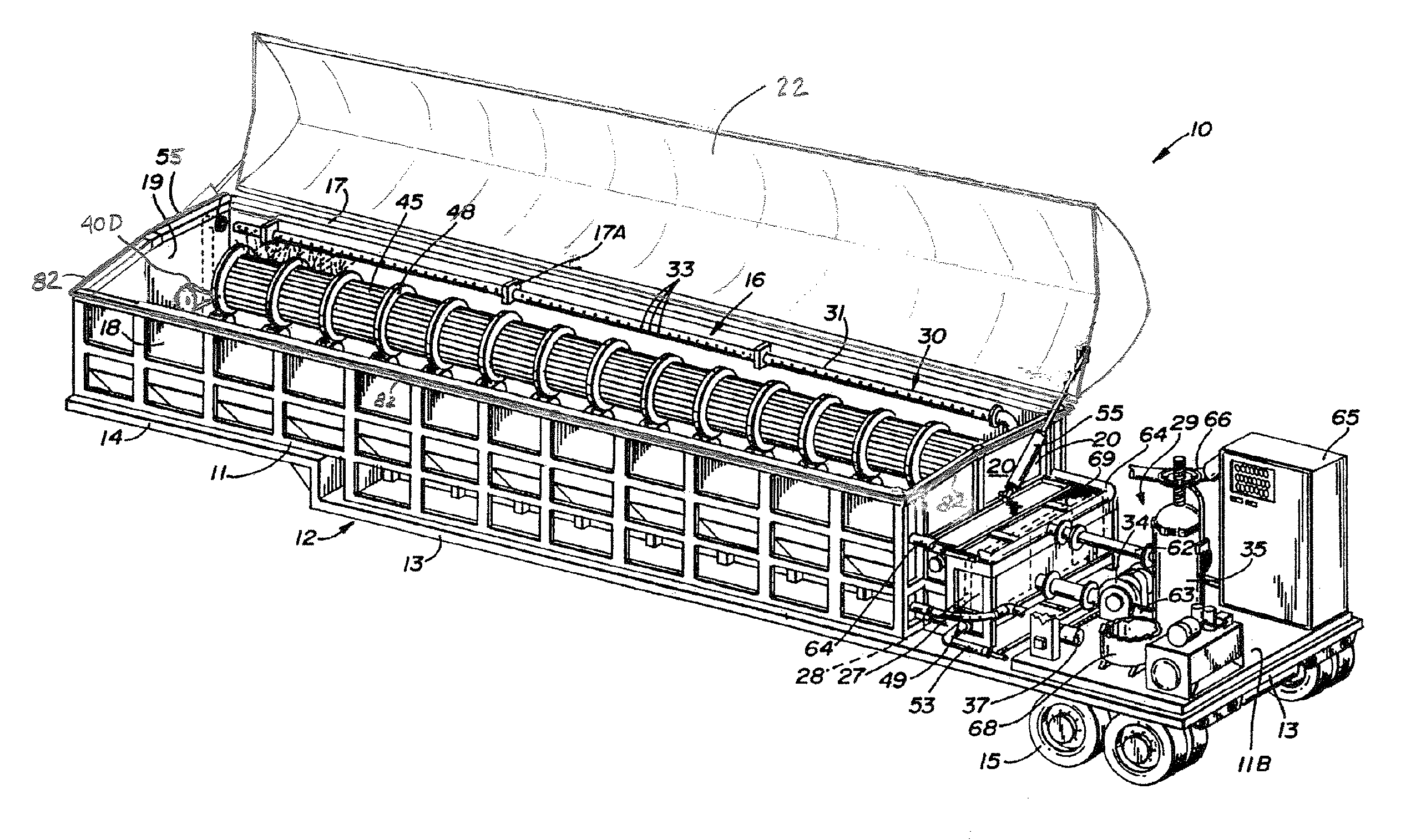 Method and system for cleaning heat exchanger tube bundles