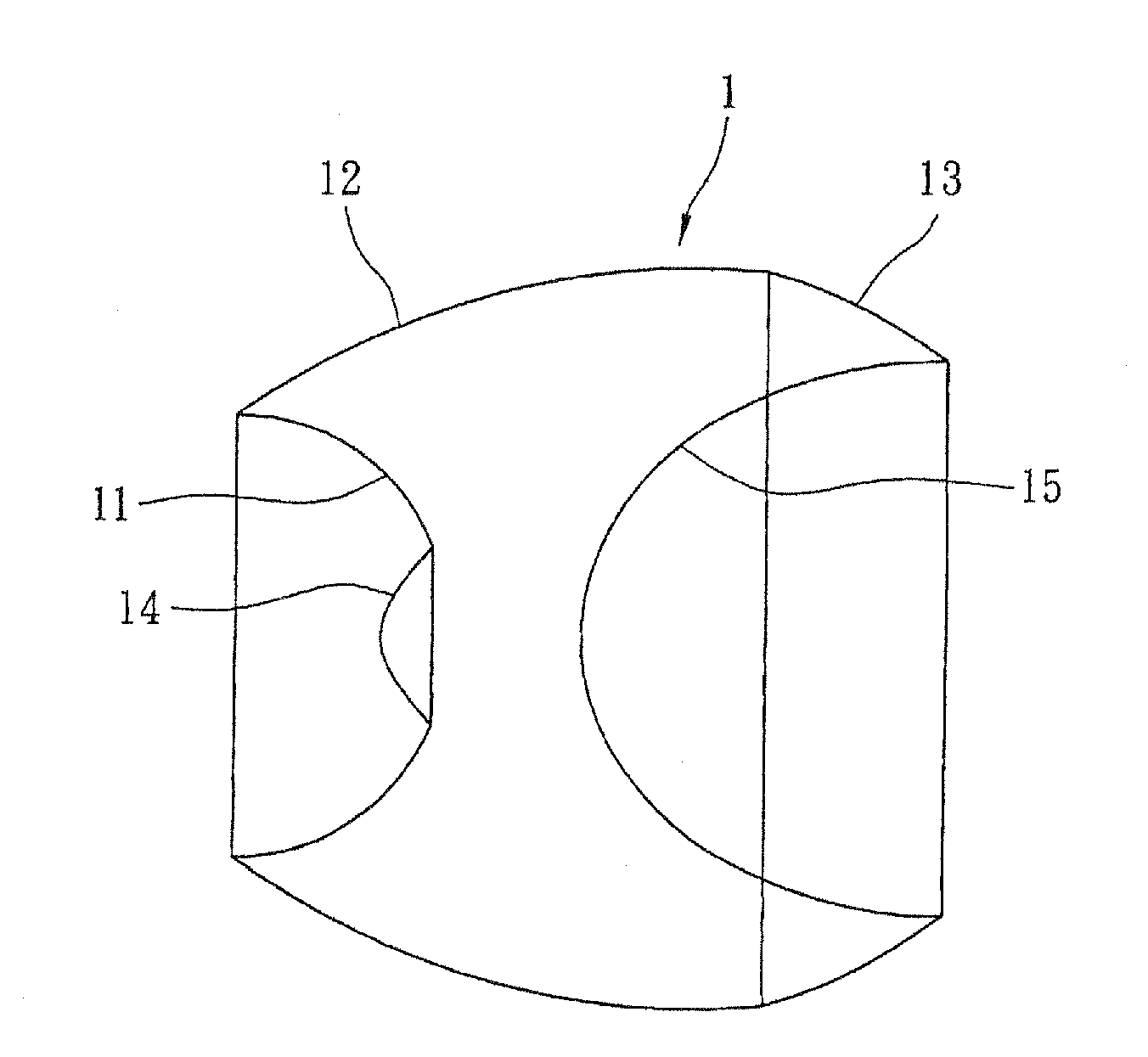 Collimation lens having freeform surface and design method thereof