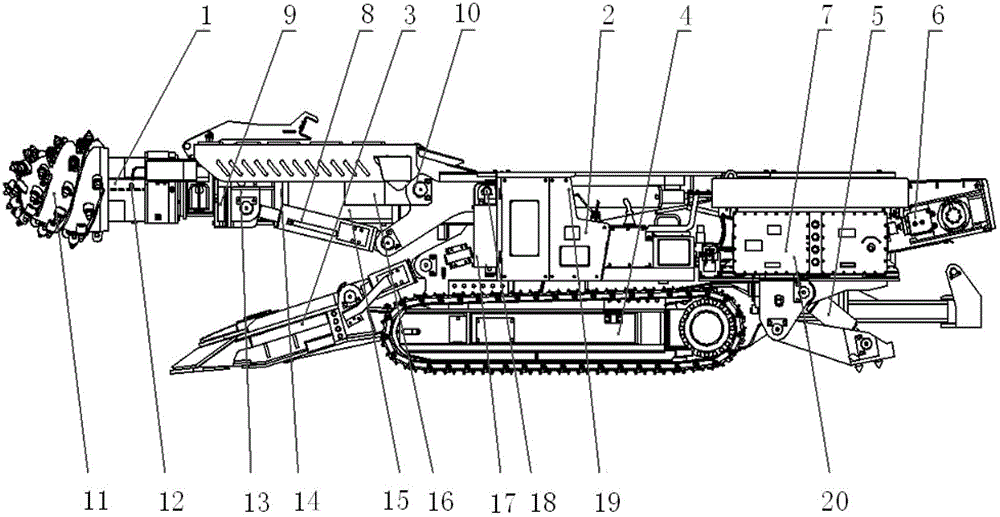 Self-adapting speed regulating device for tunnel boring machine