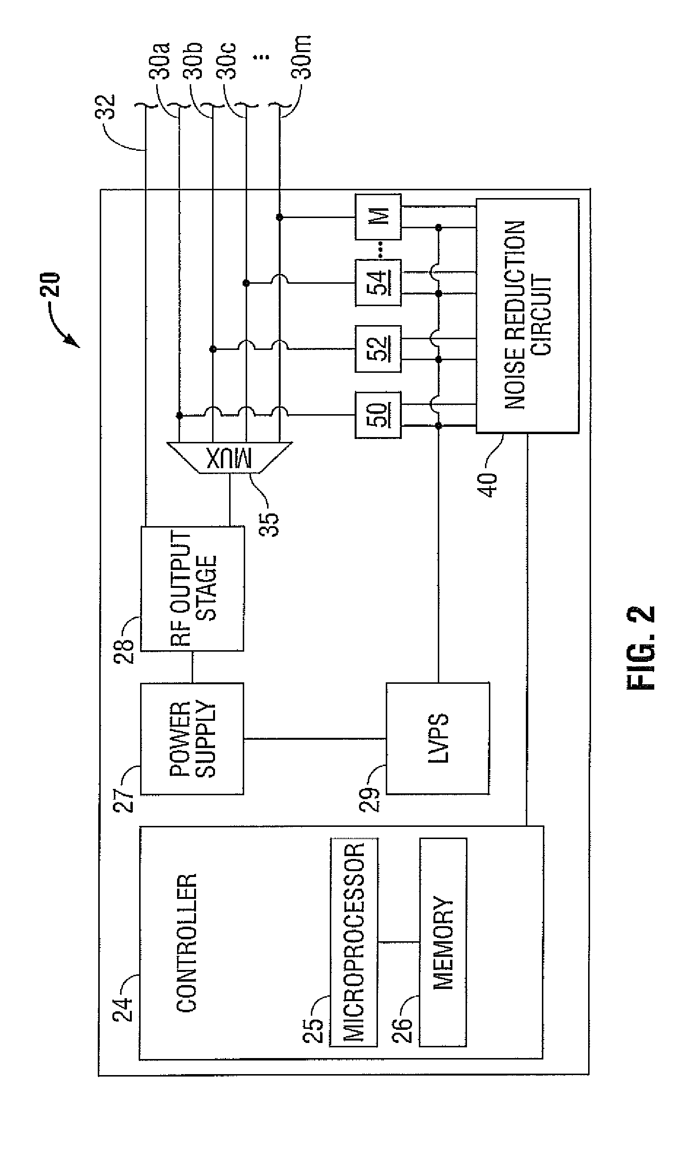 System and method for power supply noise reduction