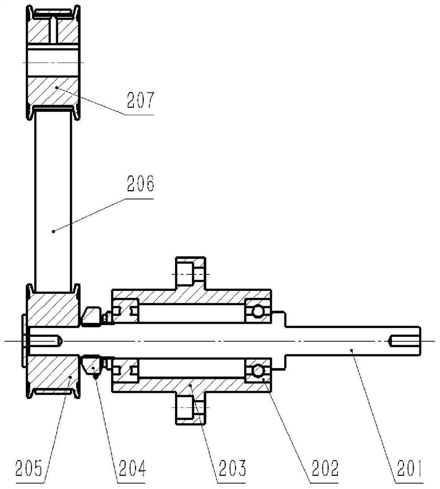 Crank arm sliding block plasma vibration ball mill