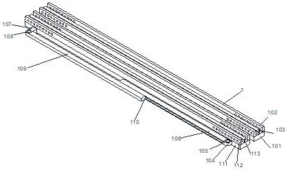 Wall surface structure of light steel fabricated building and mounting process thereof