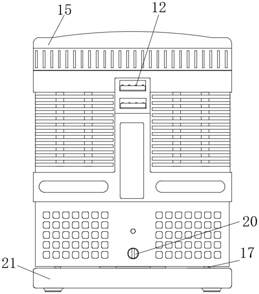 Energy-saving and environment-friendly multifunctional Bluetooth sound box for field outing