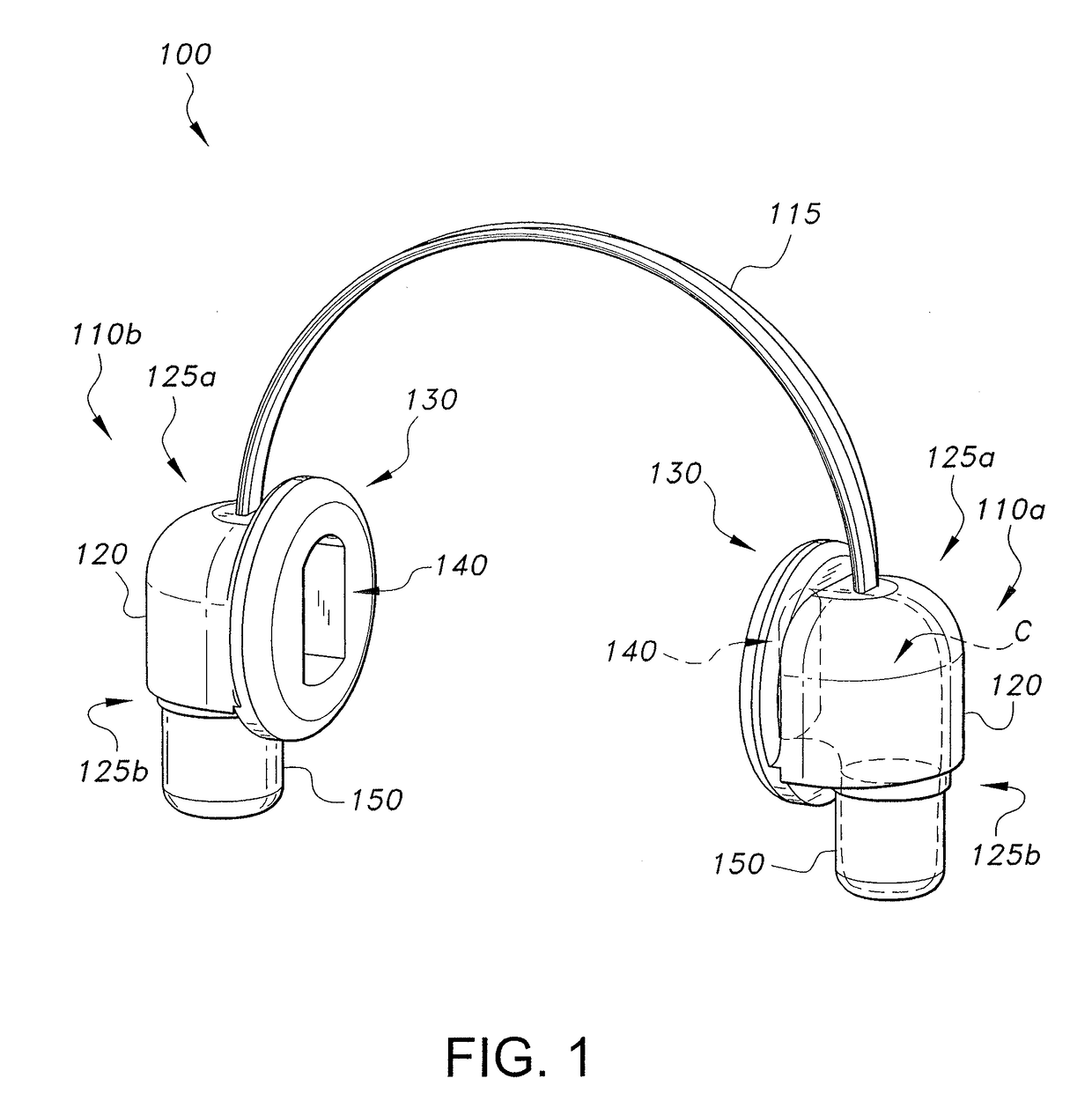 Pressure relief device for ears