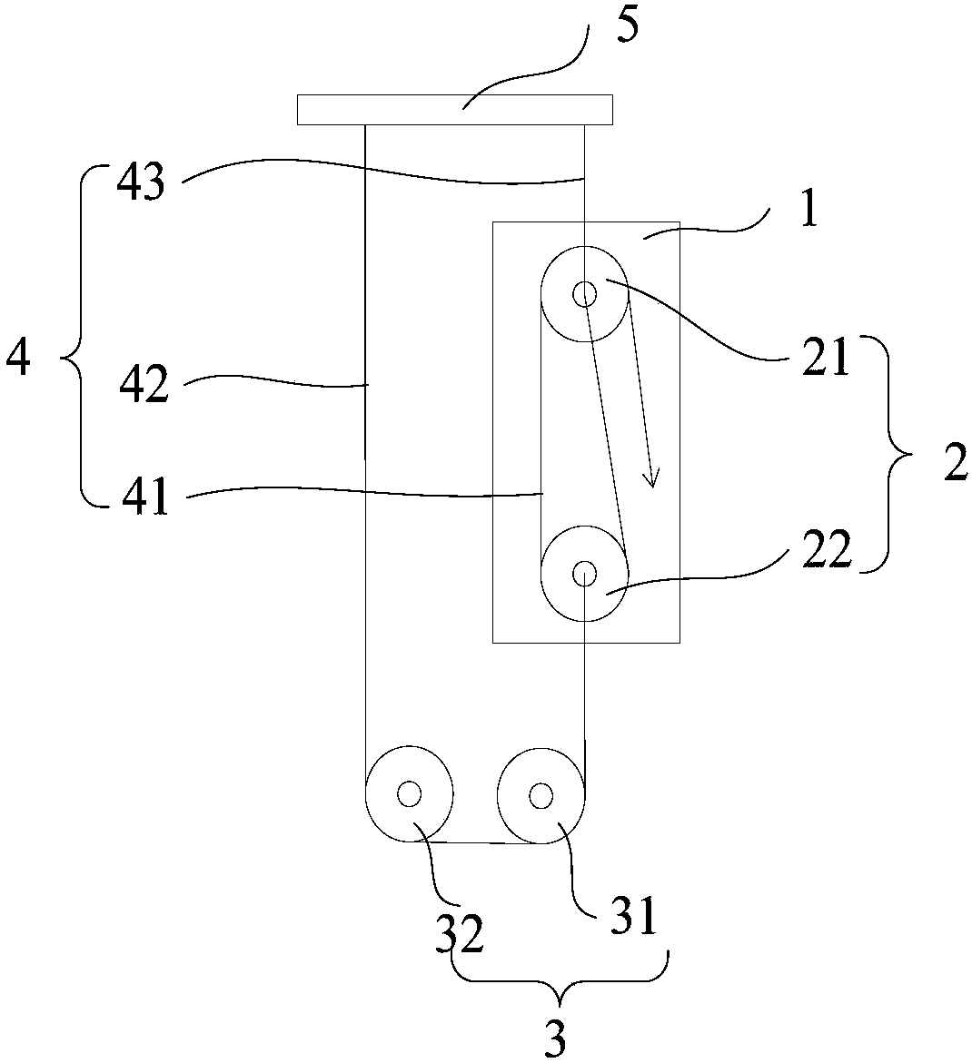 Transmission assembly, bicycle transmission device and bicycle