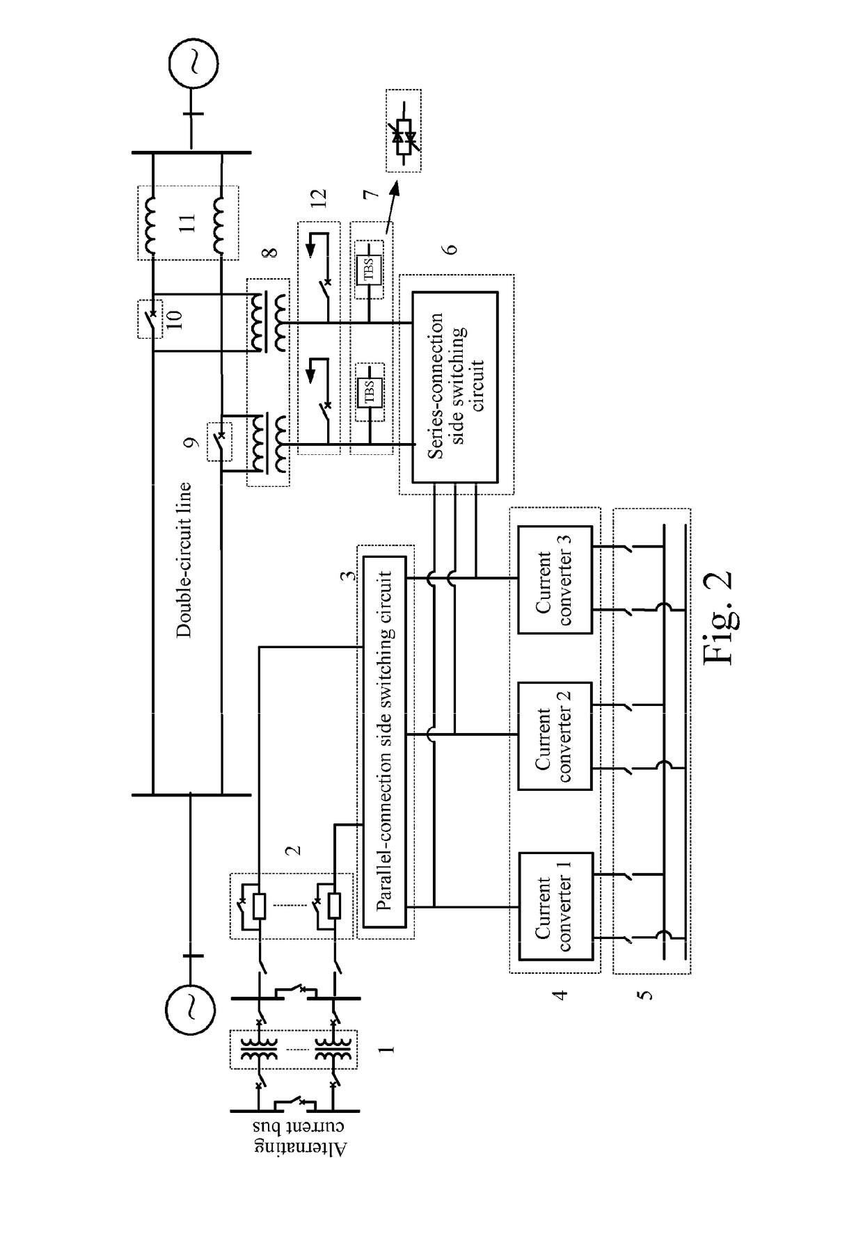 Unified power flow controller for double-circuit line