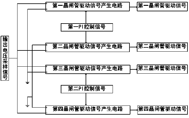 Ultrasonic power source for transducer cascading