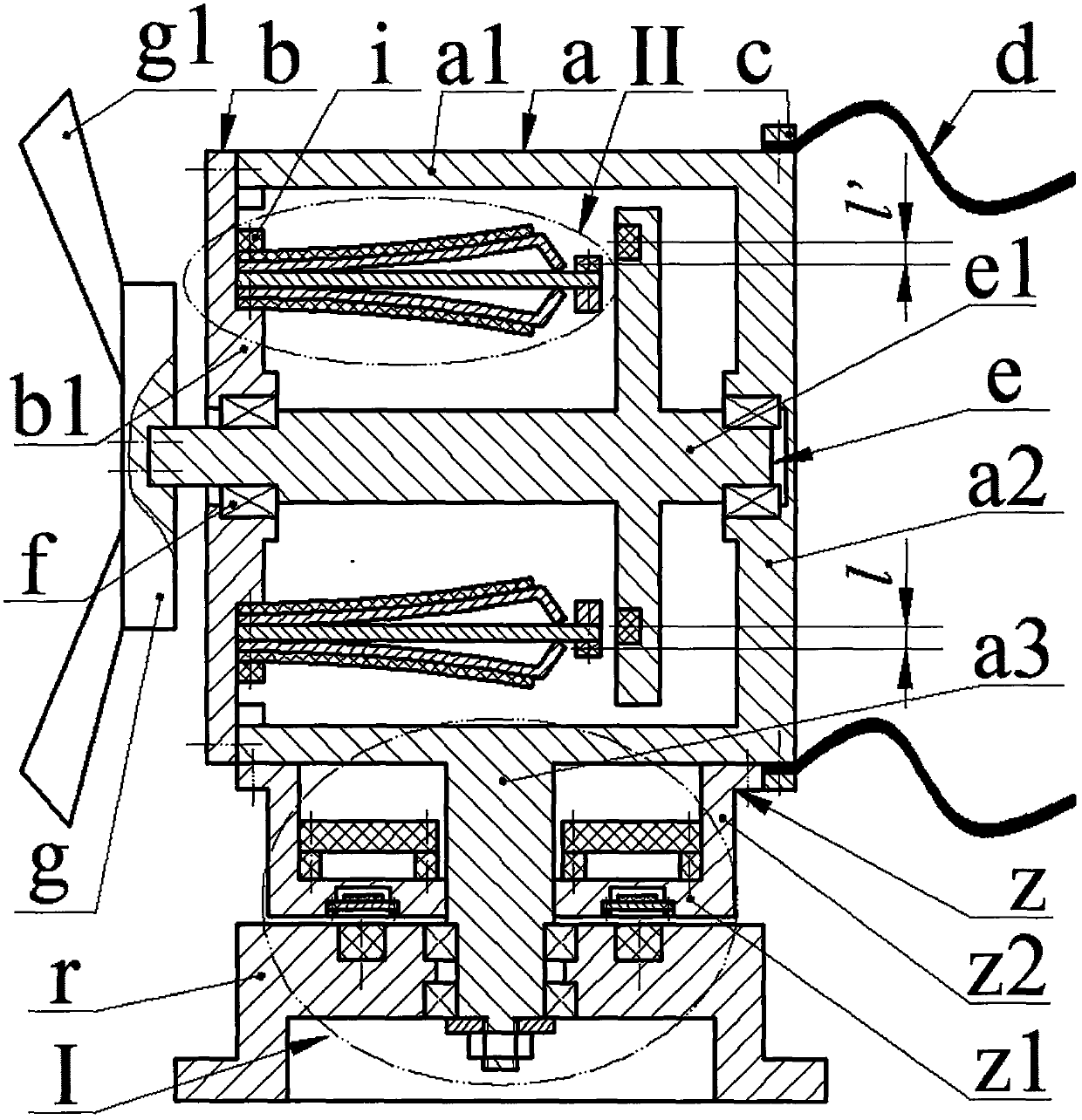 A self-powered wind direction and wind speed monitor