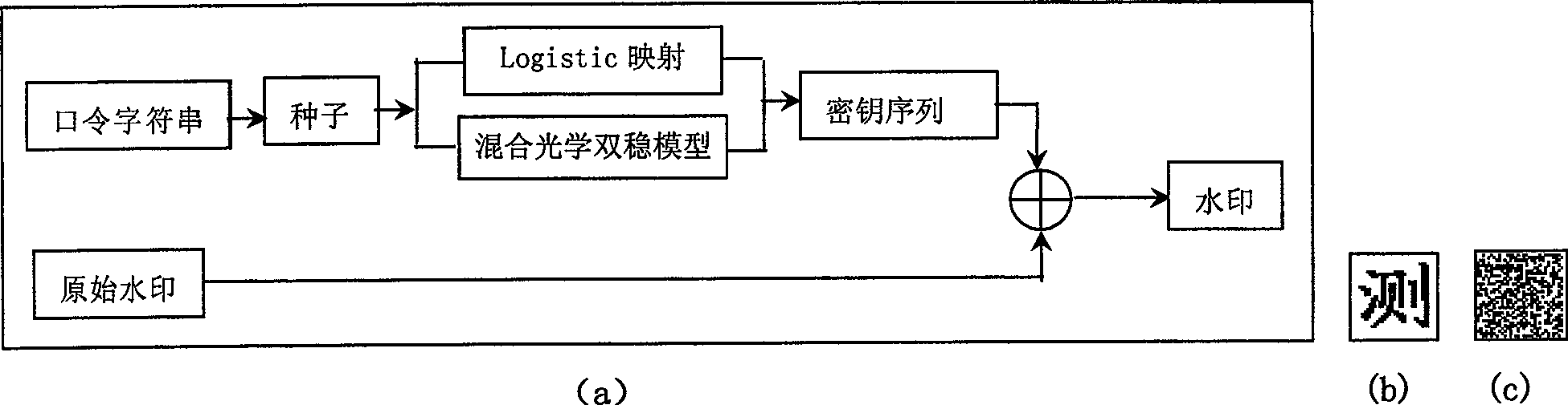 Map data rasterizing based robust blind water mark embedding and extraction method