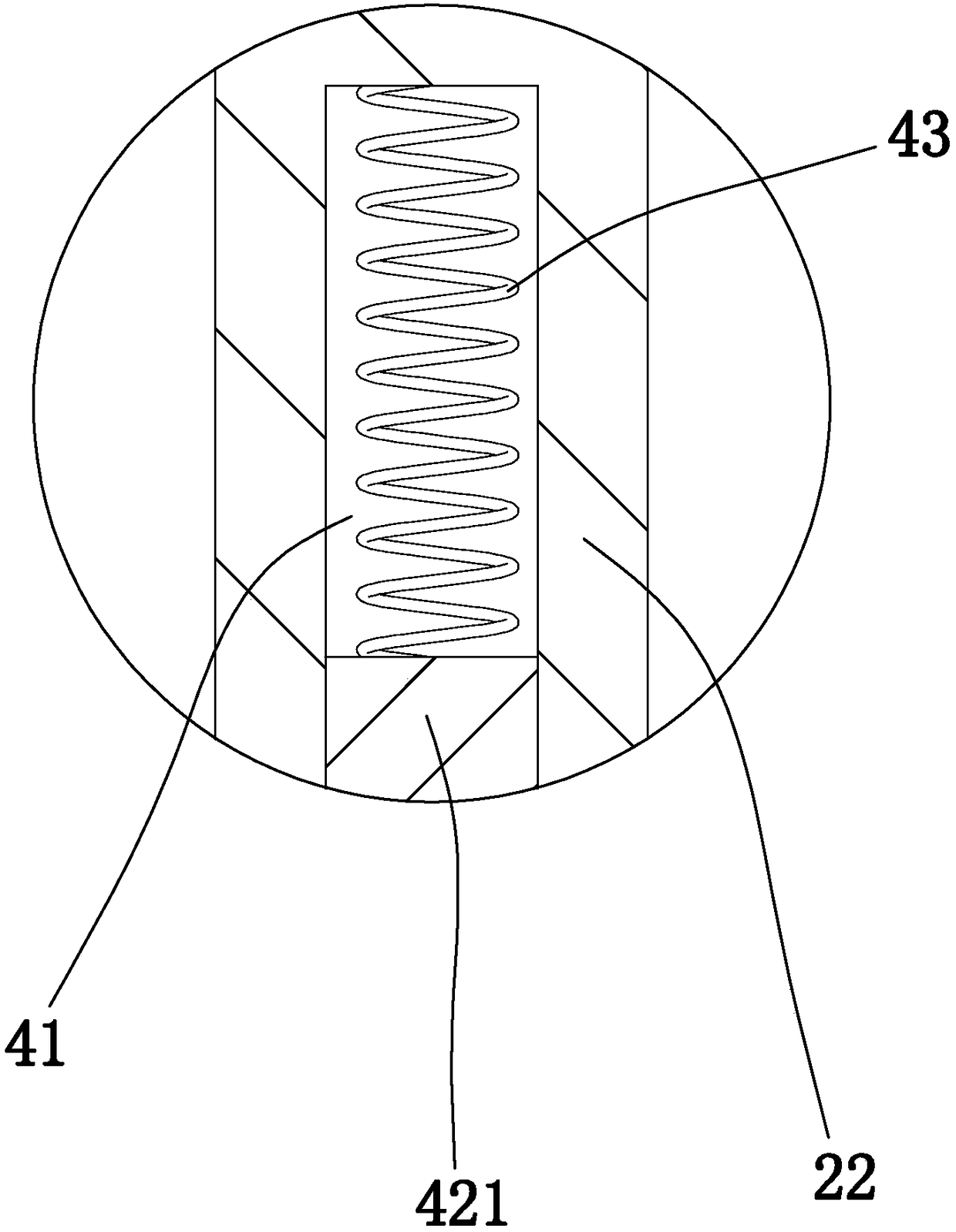 Protection verification test wiring structure