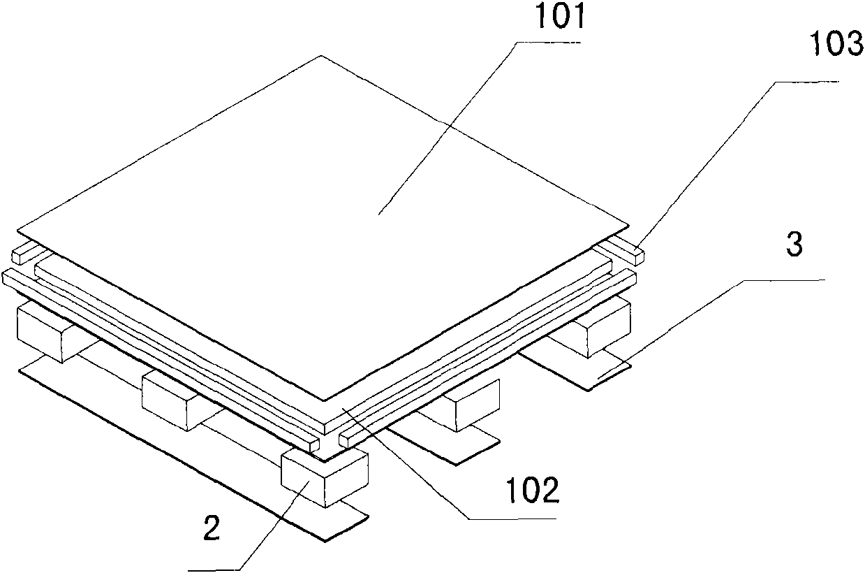 Honeycomb paperboard all-paper tray and manufacturing method thereof