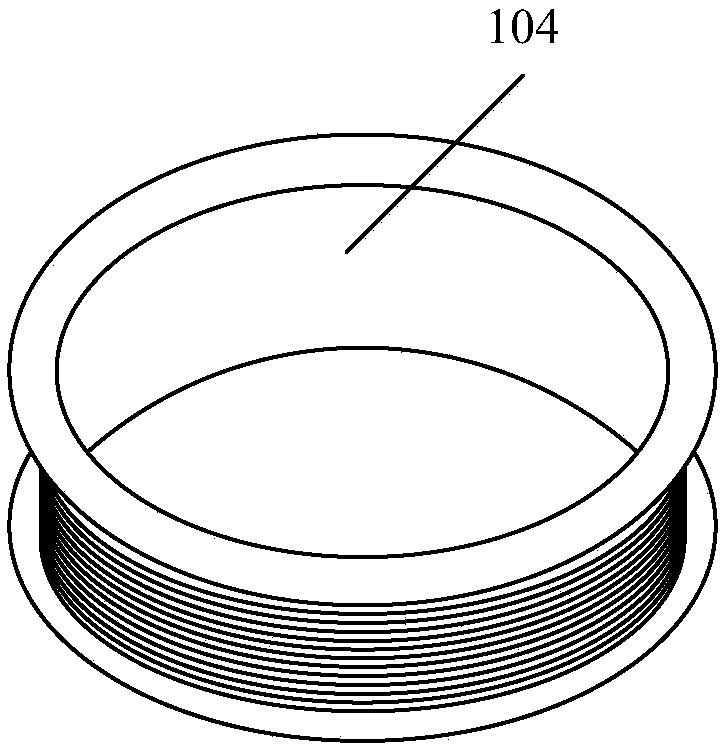 A circular coil magnetic field positioning device and method