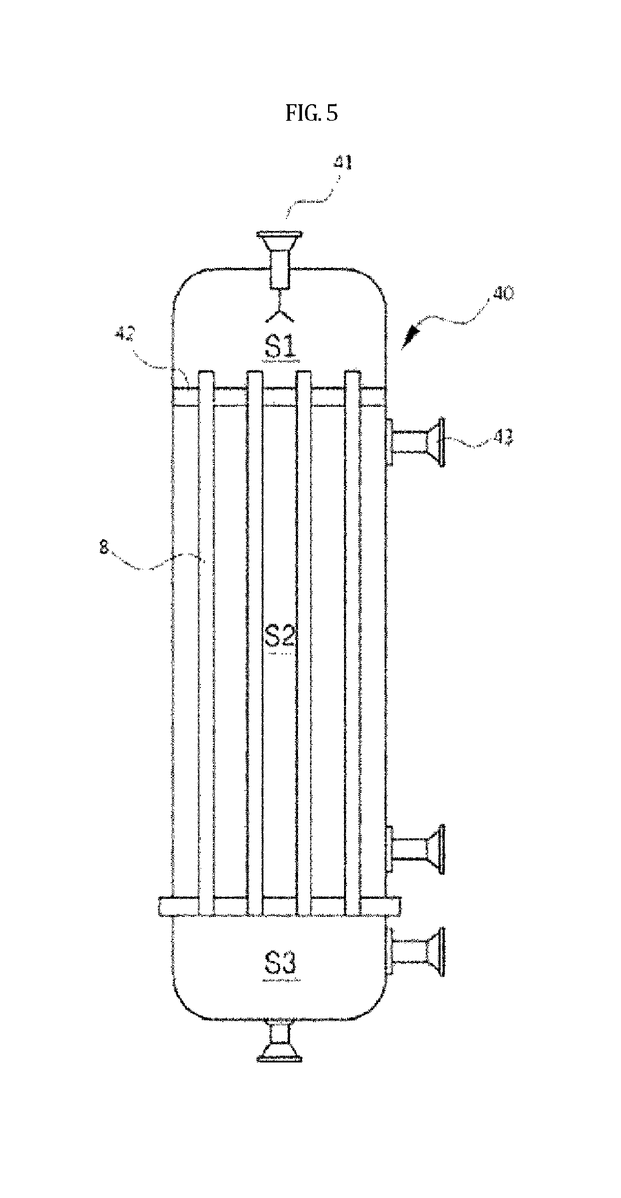 Apparatus for evaporative concentration of water to be treated, which uses hot lime softening, and method for evaporative concentration of water using the same