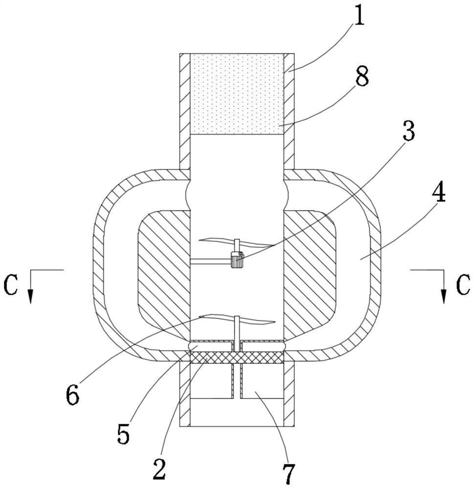 A booster type air filter auxiliary device for a vehicle engine