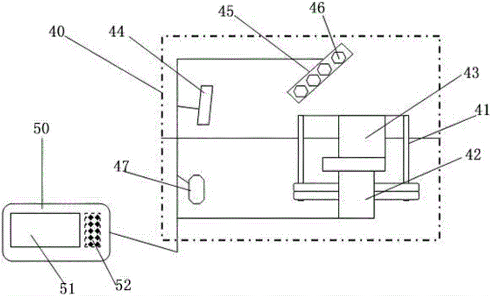 3D printing device capable of monitoring benzene pollutants in real time during printing