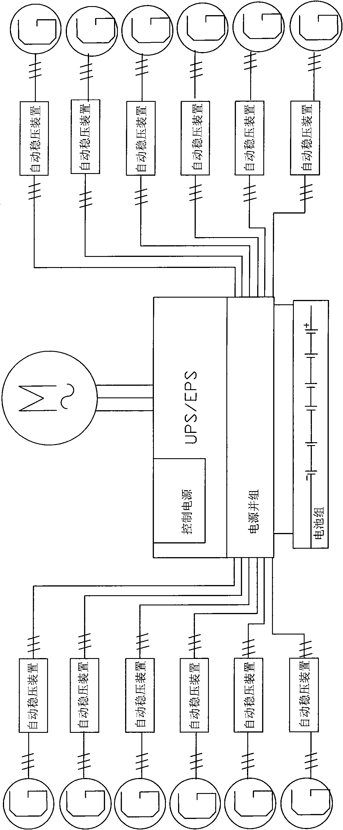 Wind energy electricity generating and supplying system of electromobile
