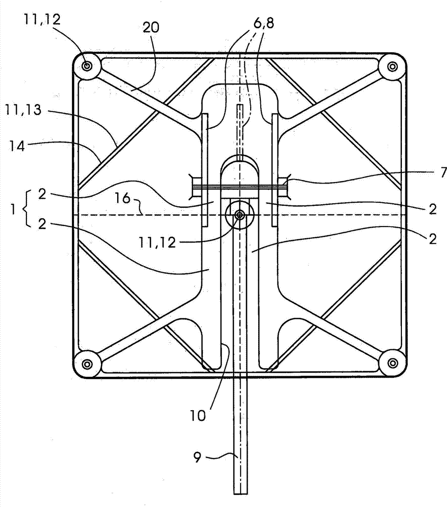 Device for recovering solar energy