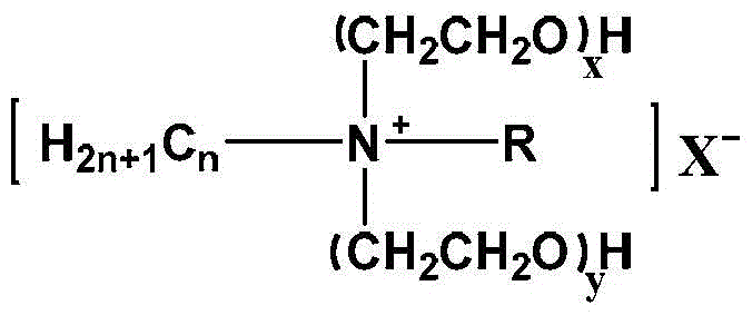 Method for preparing high molecular weight polysiloxane miniemulsion with long-chain alkyl polyoxyethylene quaternary ammonium salt emulsifier