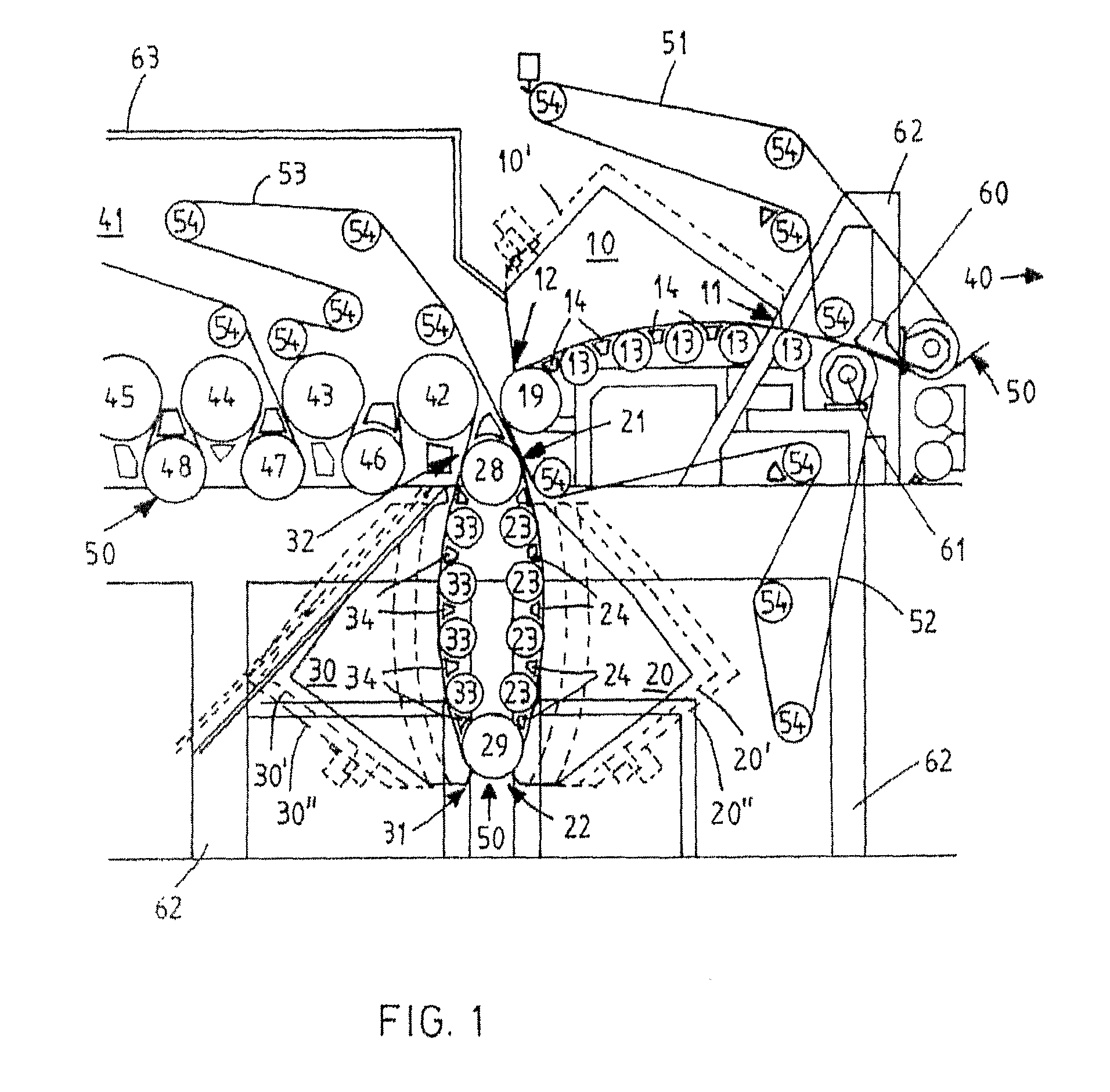 Method for Reducing Runnability Problems Caused By Gas Flows in an Impingement Dryer for a Fibre Web and an Impingement Dryer