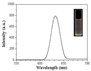 Preparation method of graphene quantum dot fluorescent probe for paraquat detection
