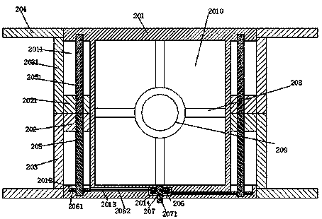 New energy vehicle device with illumination function