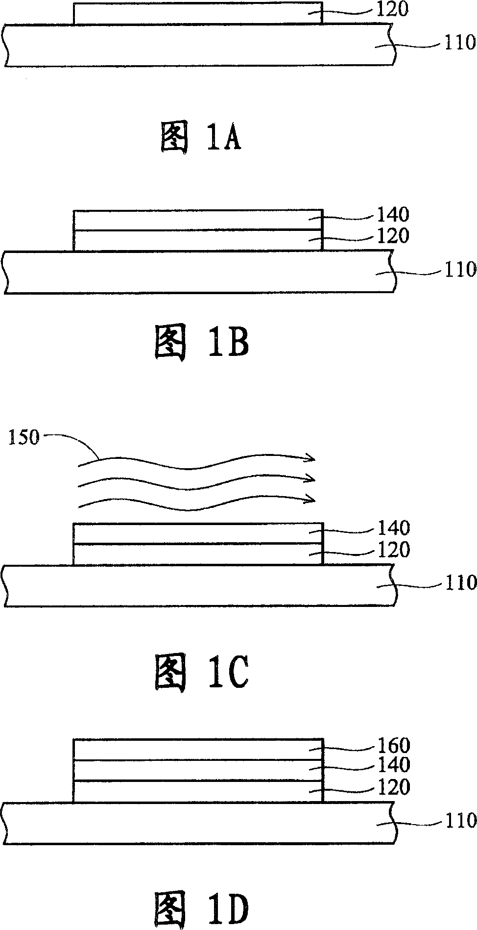 Manufacturing method of metal/insulation layer/metal structure