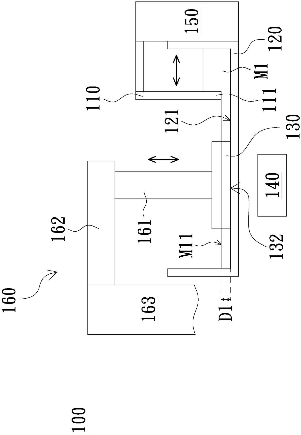 Three-dimensional line printing device